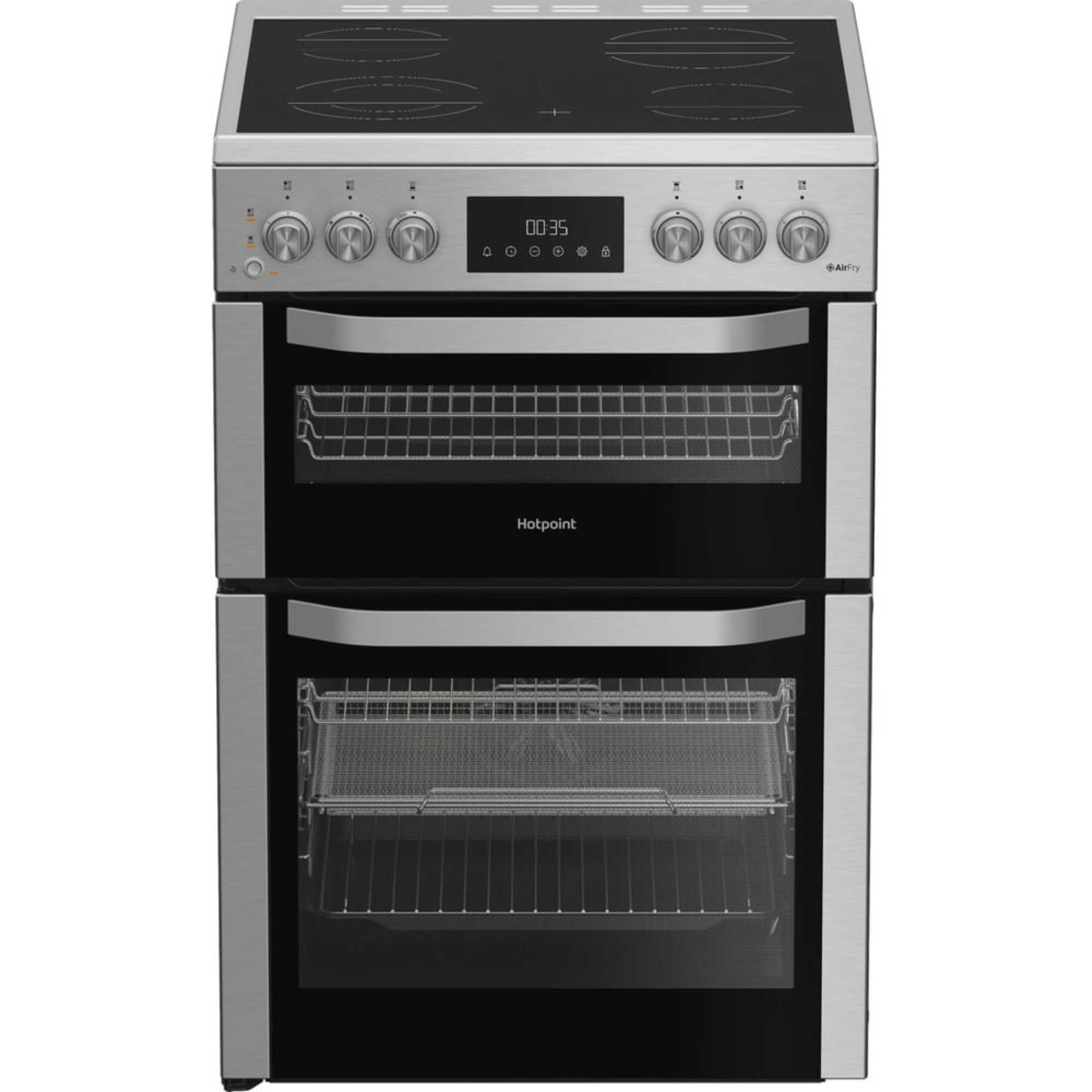 Hotpoint 60cm Electric Double Cooker Cooker