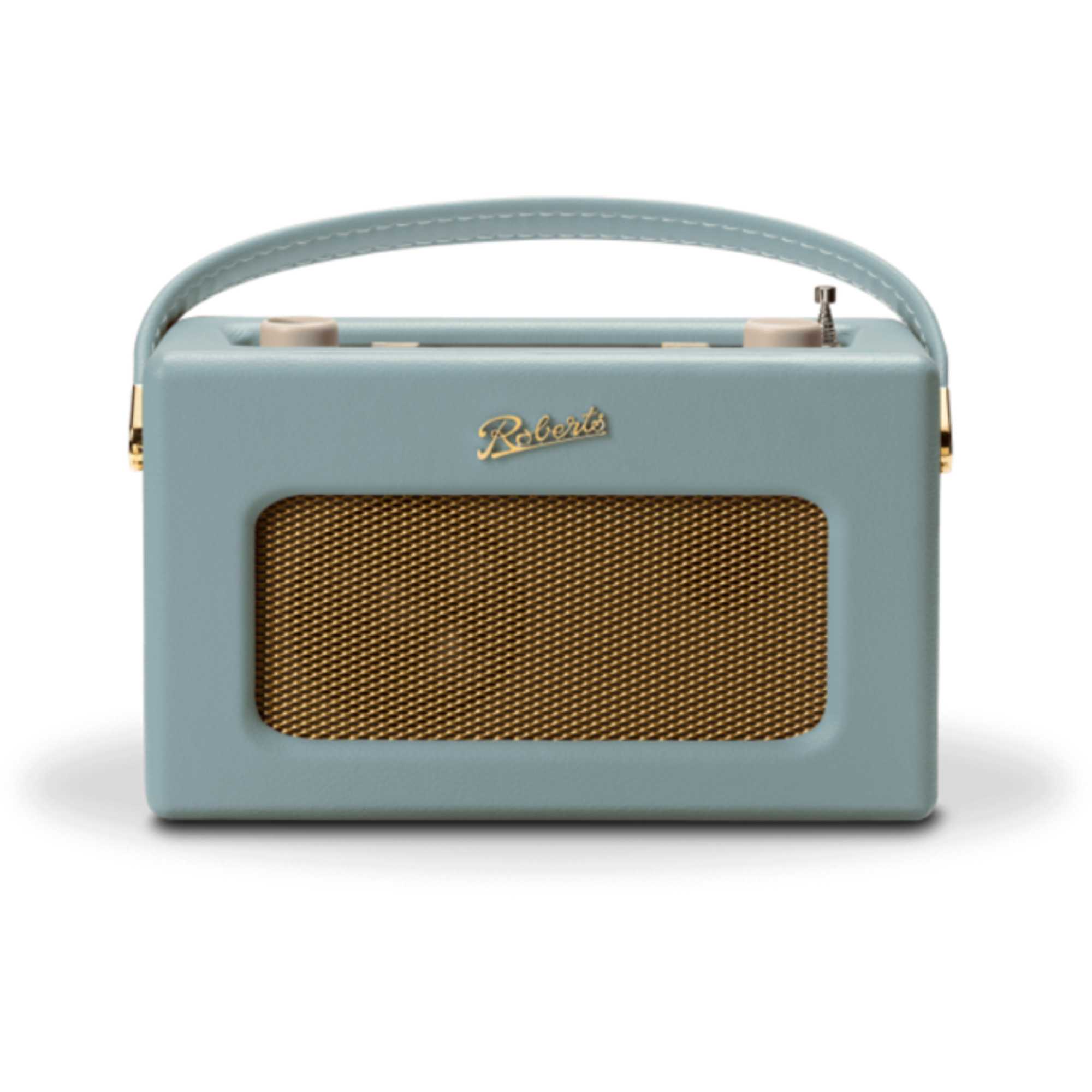 Roberts RD70DE 1950s Style Clock Radio - Duck Egg