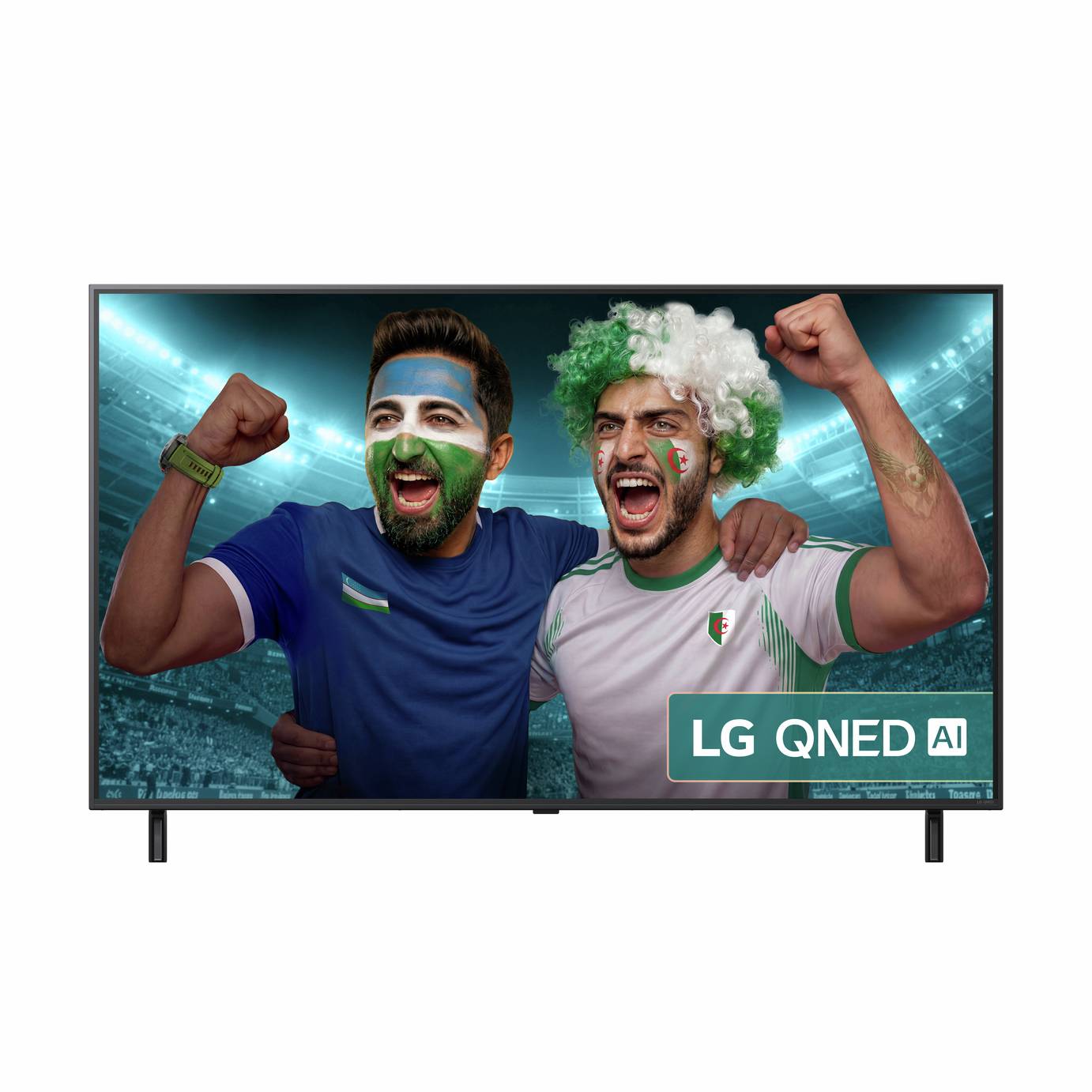 LG 55 Inch 55QNED80A6A 4K UHD HDR QNED TV