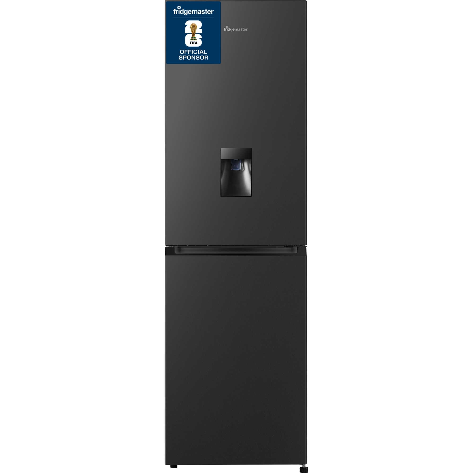 Fridgemaster Fridge Freezer 60/40 Total No Frost - Black