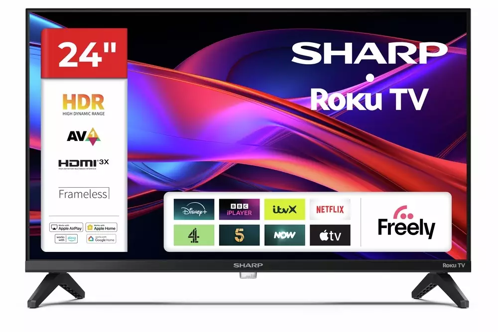 Sharp 24 Inch 1T-C24GD2425K Smart HD Ready Roku TV