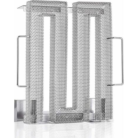 Smoke Generator Stainless Steel Cold Smoke Generator Professional Cold Smoke Generator Up to 20 Hours of Smoke for Grill, Smoker, Grill, Smoker and Smoker Barbecue Accessories