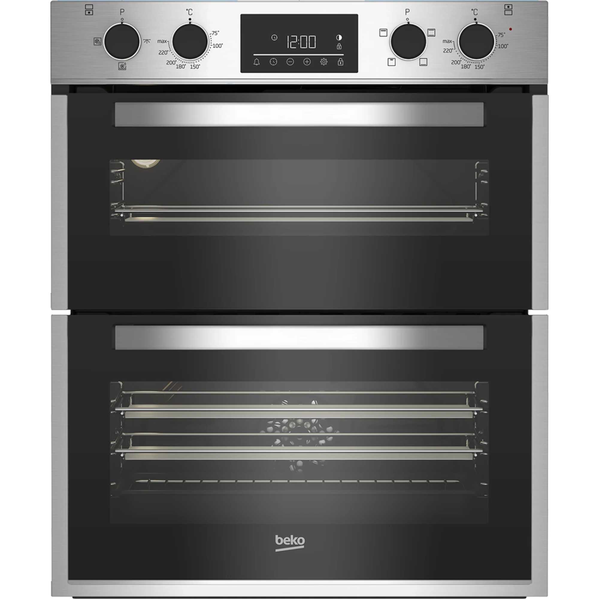 Beko BBTF26300X Built-Under Double Oven