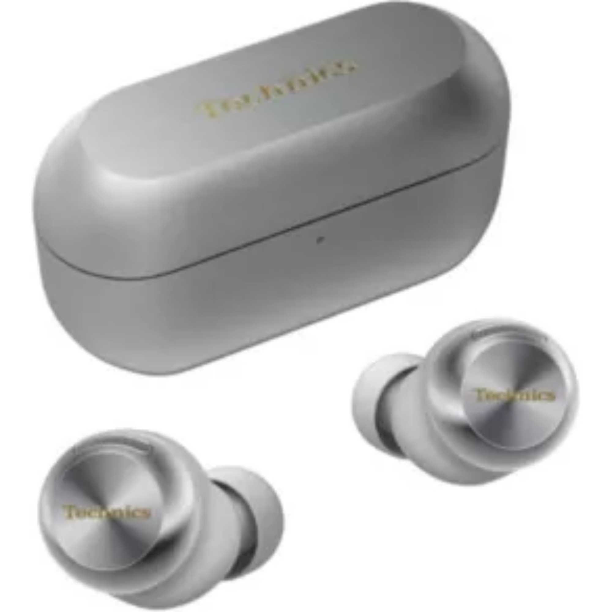Technics EAH-AZ100-ES AZ100 True Wireless Earbuds with Magnetic Fluid Driver - Silver