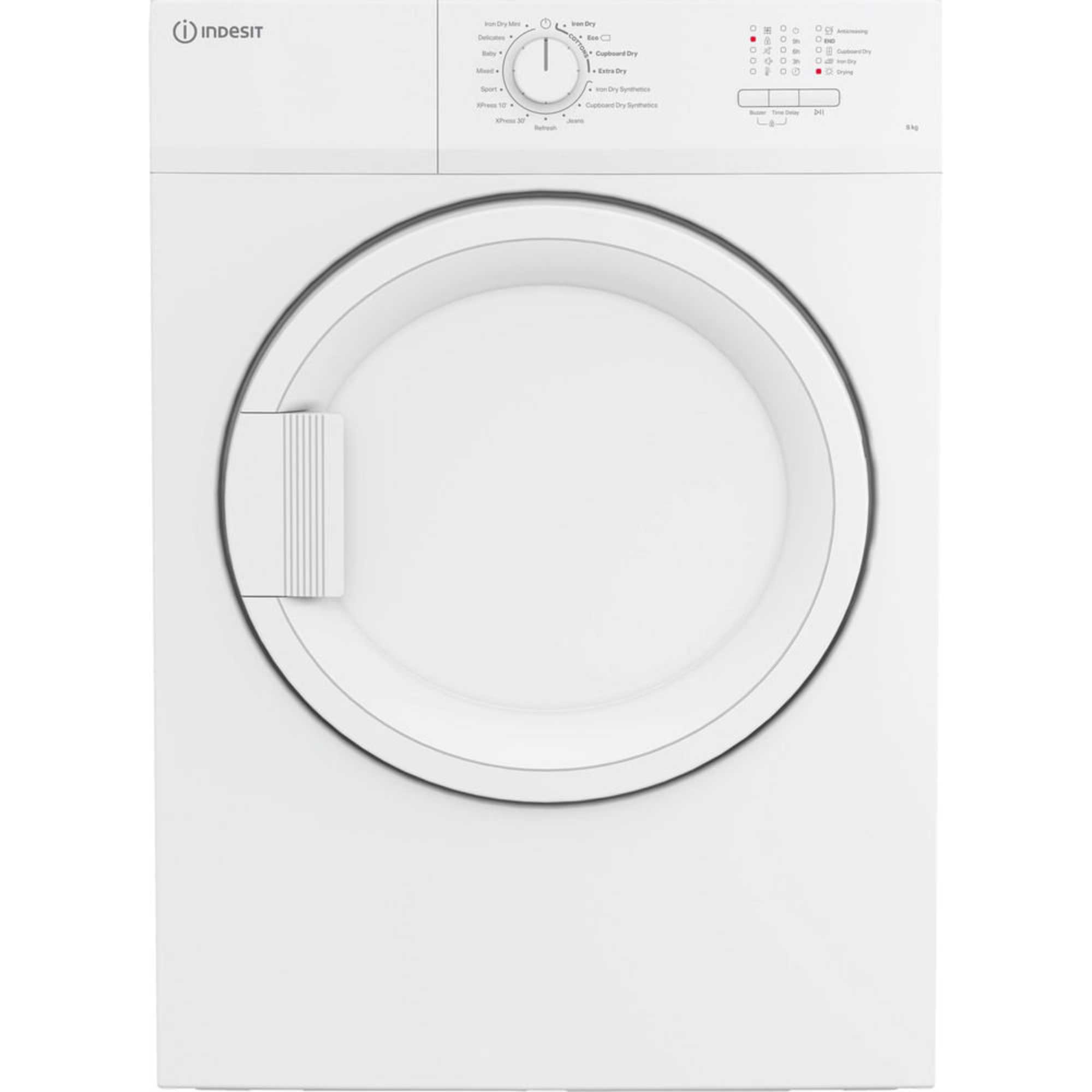 Indesit 8kg Air Vented Tumble Dryer - C YD A81 WWGL UK