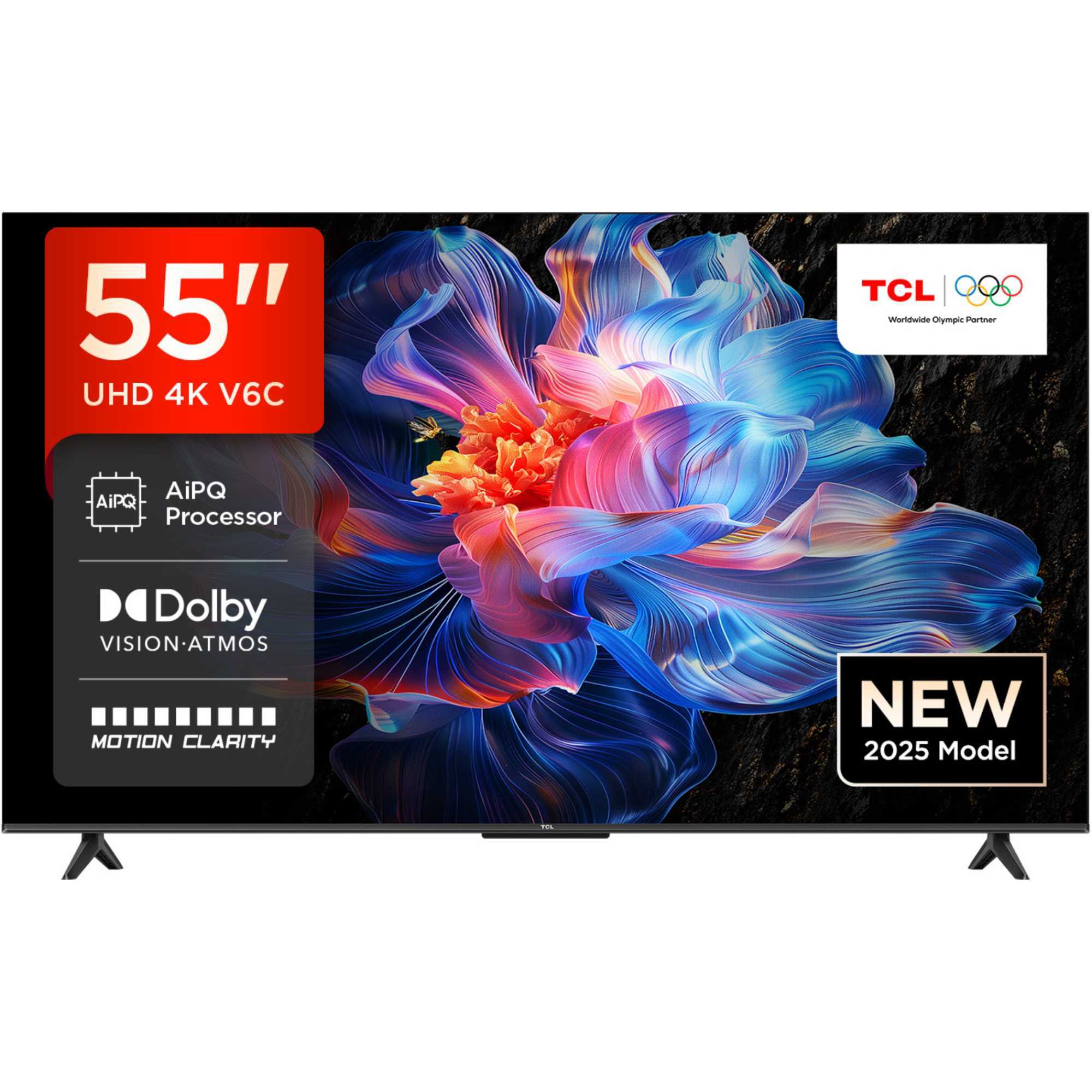 TCL\\ V6CUK 55" 4K Ultra HD DLED HDR Google Smart TV
