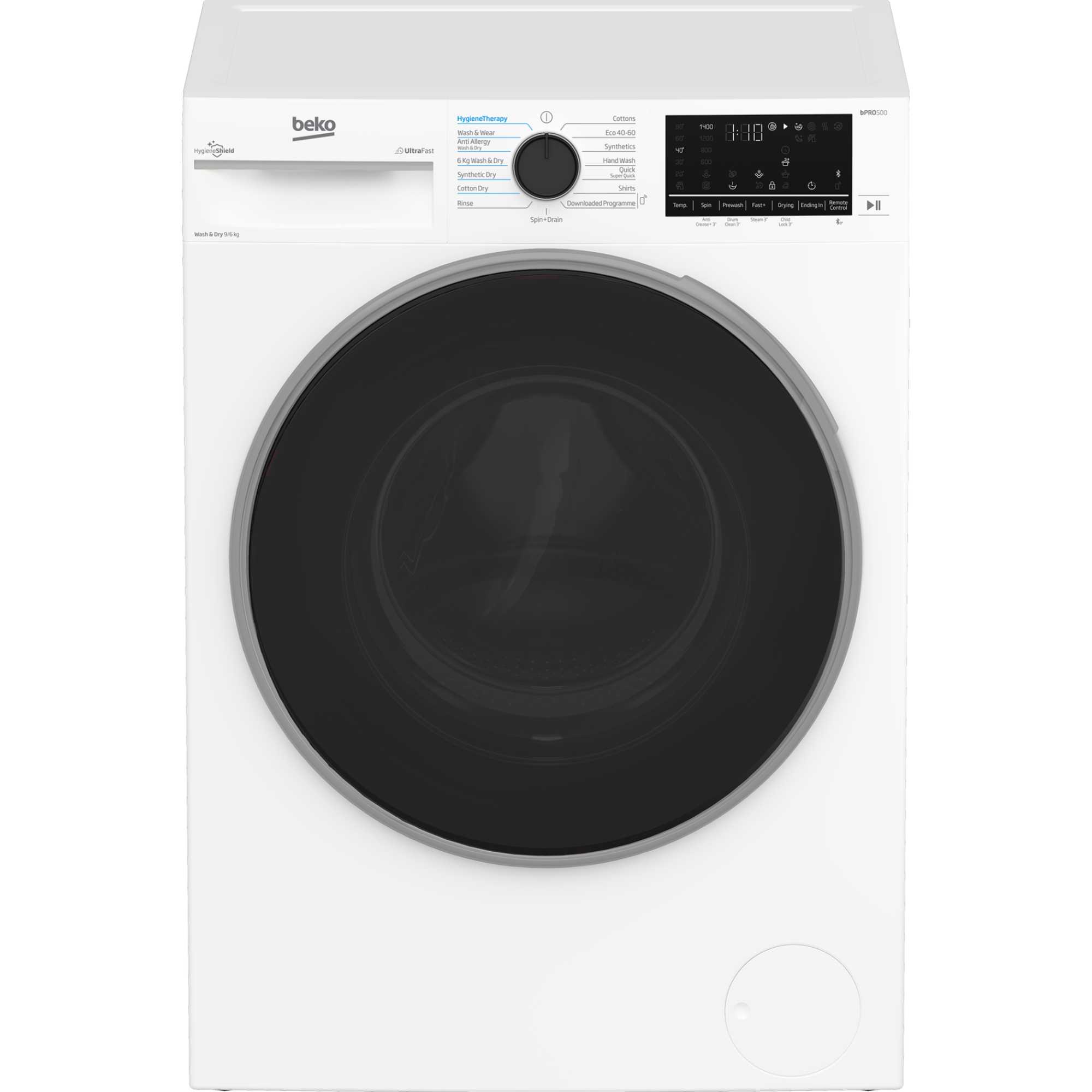 Beko 9kg Wash 6kg Dry 1400rpm Washer Dryer