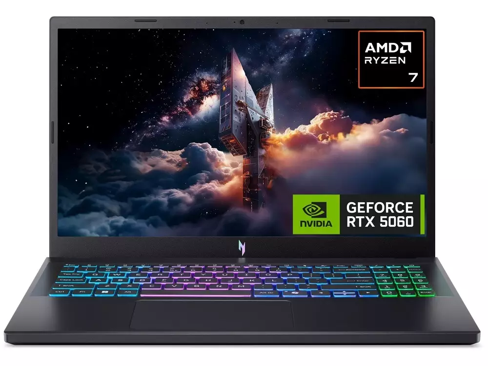 Acer Nitro V15 16In R7-170 16GB 512GB RTX 5060 Gaming Laptop