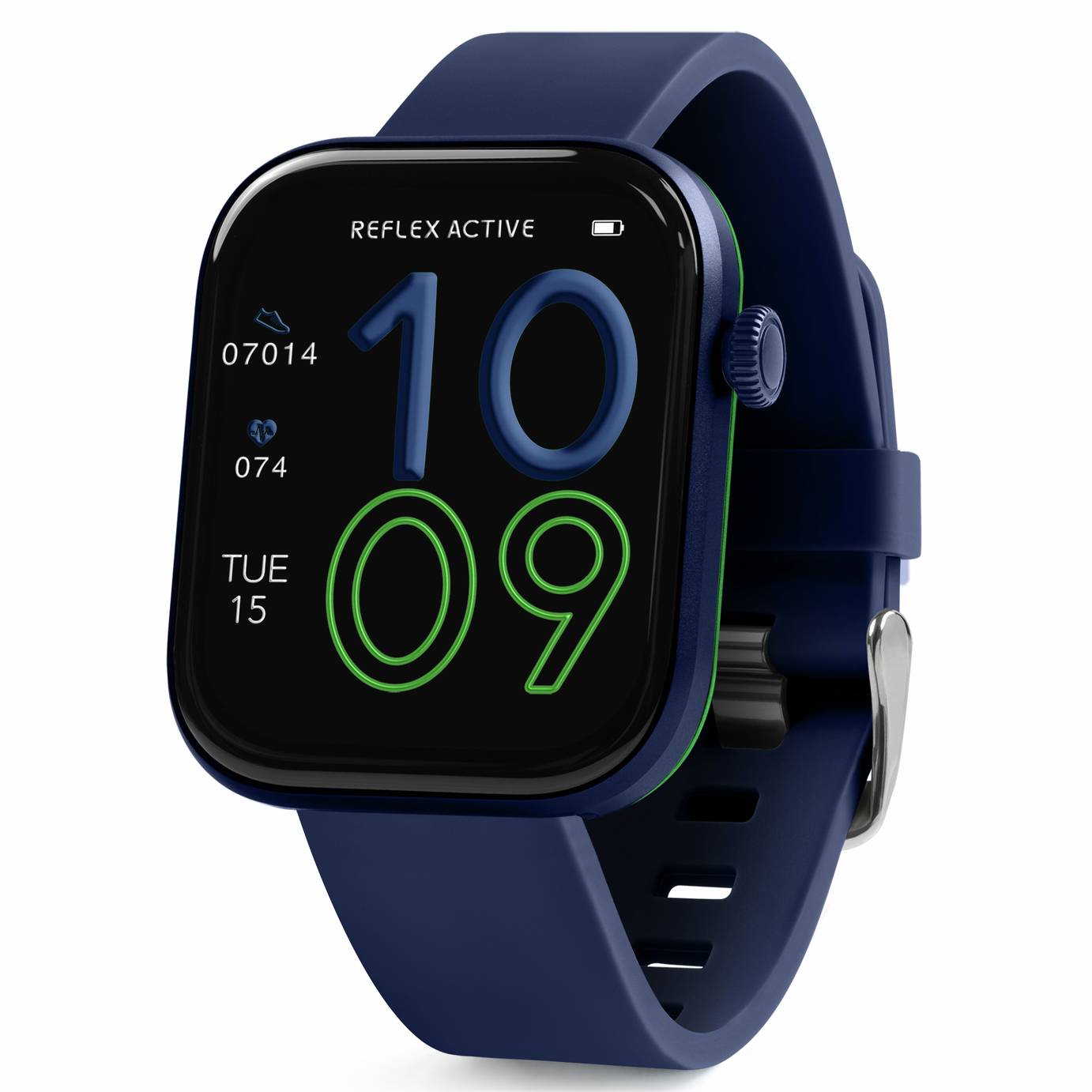 Reflex Active Spectra Amoled Blue Strap Calling Smart Watch