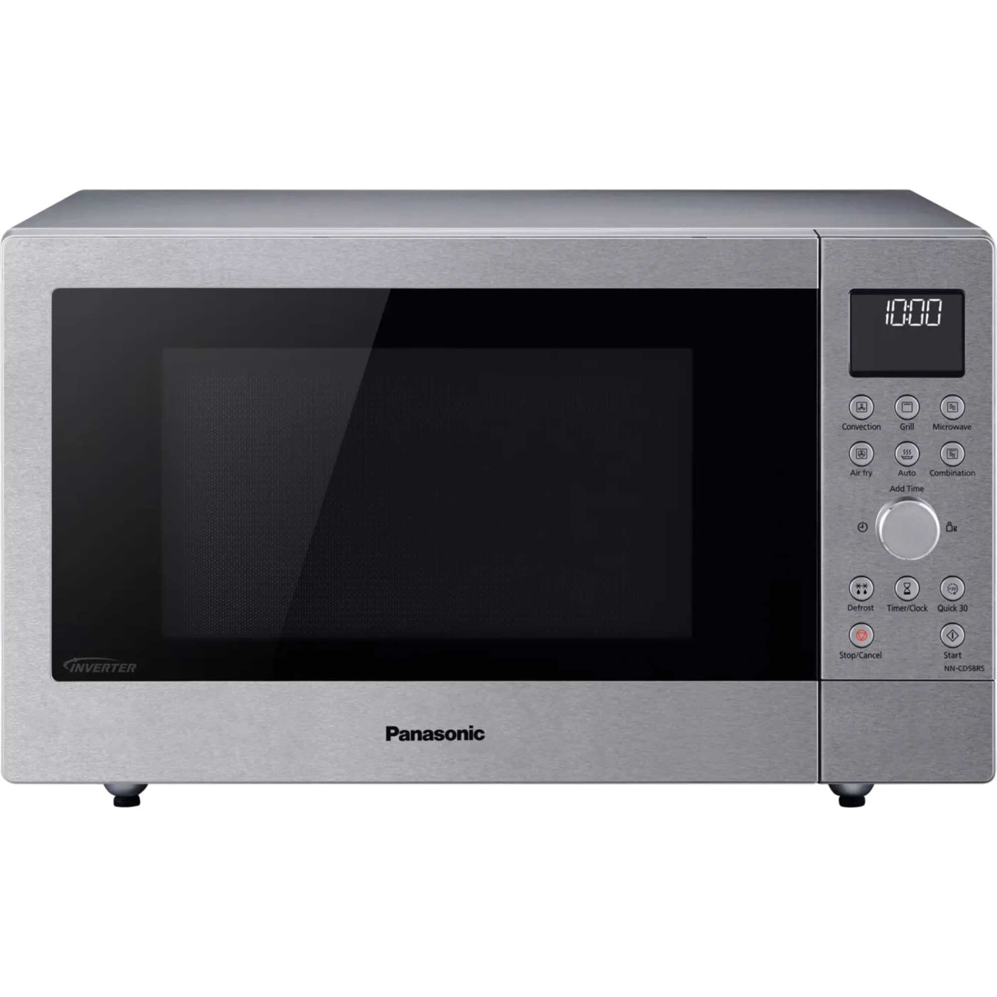 Panasonic NN-CD58RSBPQ 27L 1000W Slim Inverter Microwave Grill, Oven & Air Fry