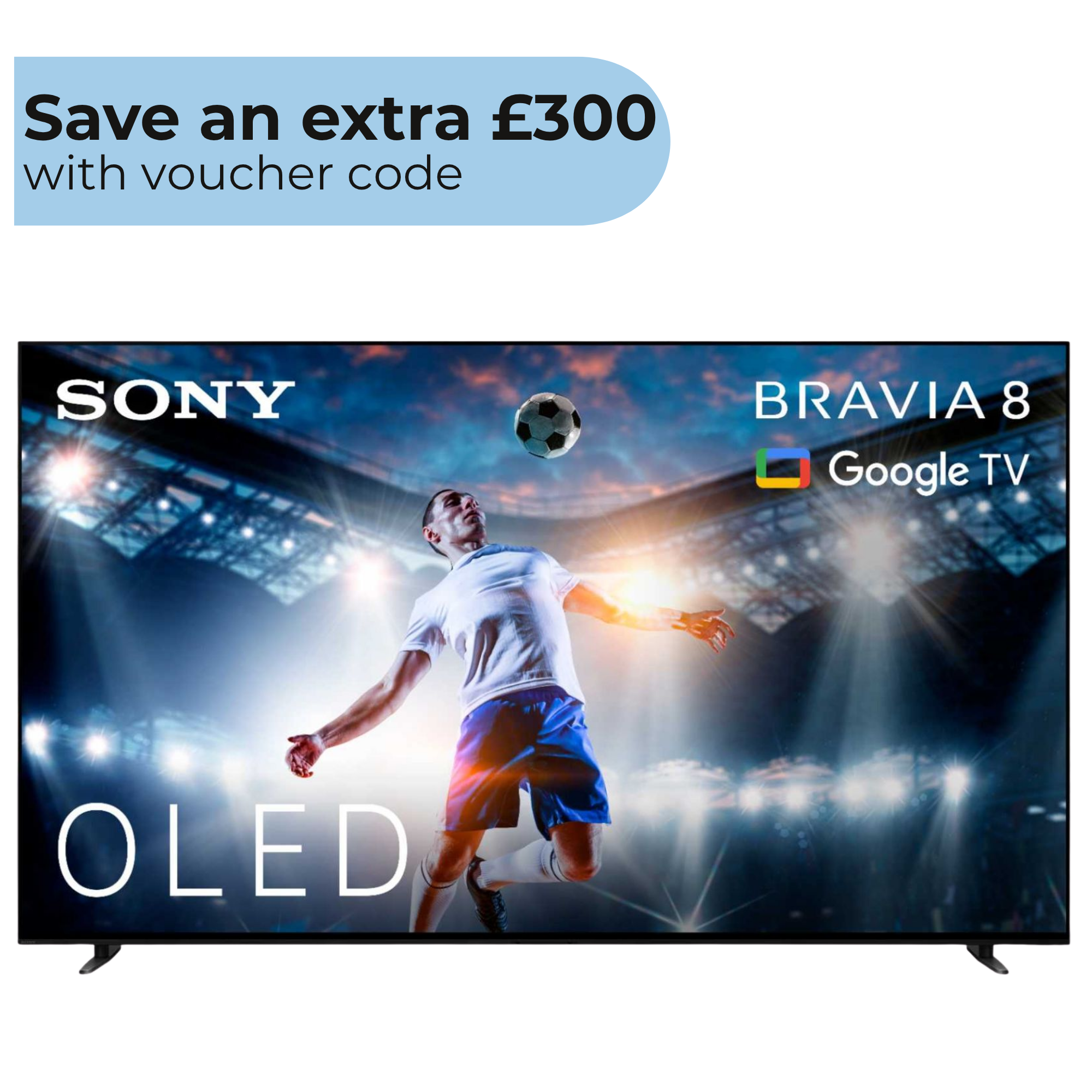 Sony BRAVIA 8 XR80U 77" 4K OLED Smart TV - K77XR80PU
